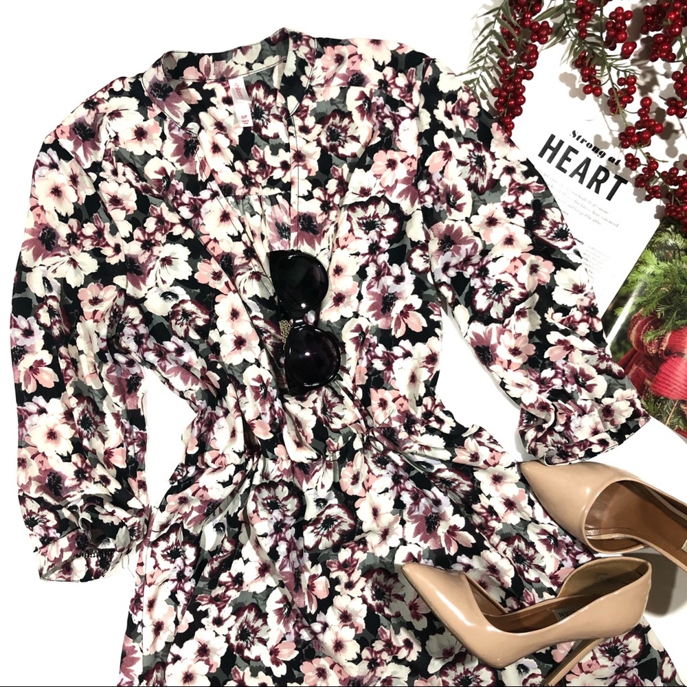 xhilaration • floral dress